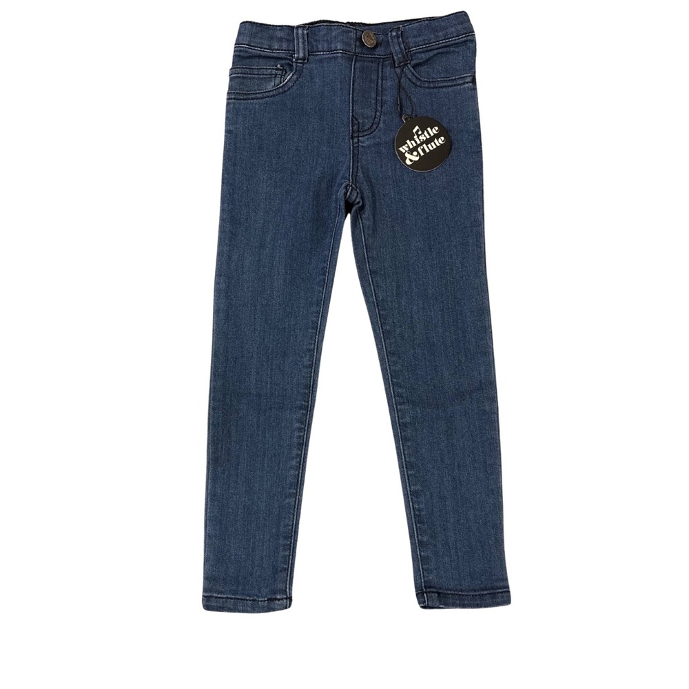 Whistle and Flute Denim Blue Kids Jeans